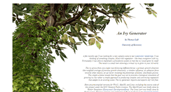 Desktop Screenshot of ivy-generator.com